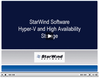 High Availability Shared Storage for Hyper-V