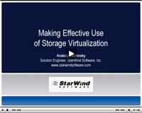  Making Effective Use of Storage Virtualization