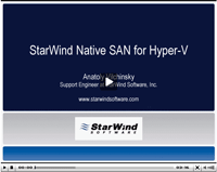 StarWind Native SAN for Hyper-V