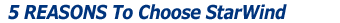StarWind is #1 SAN Software to build a SAN for VMware and SAN for Hyper-V