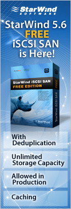 StarWind 5.6 FREE iSCSI SAN is Here!