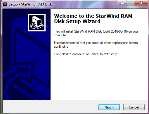 StarWind RAM Disk screenshot