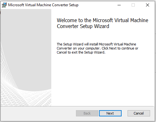 Microsoft Virtual Machine Converter