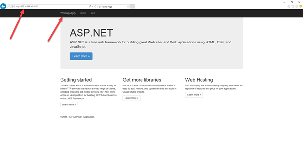 ASP.NET web view