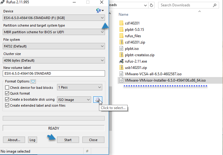 making bootable usb for hp proliant servers