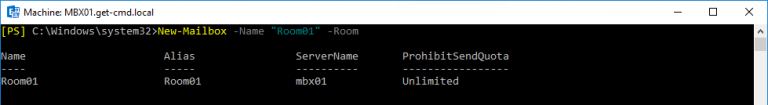 Exchange Server 2016 - Management using PowerShell