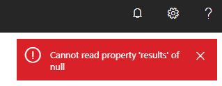 error cannot read property results of null in Honolulu