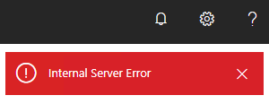 Internal Server Error in Honolulu