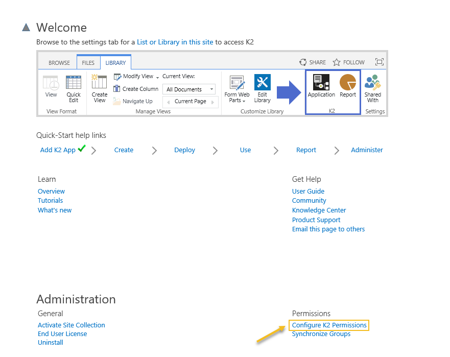 SharePoint Library Site