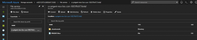 Manage Azure Cloud Shell with Azure CLI