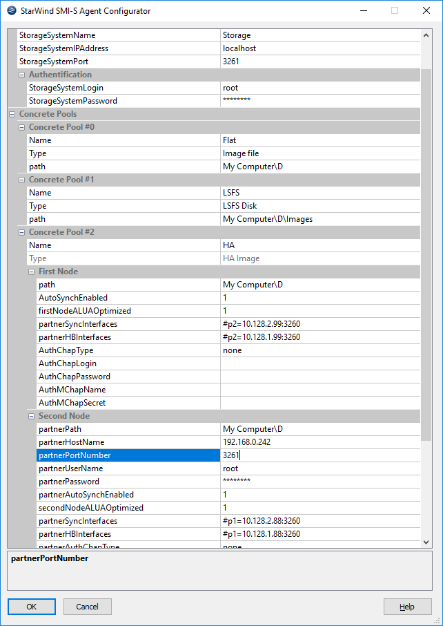 Configuring SMI-S agent in StarWind VSAN - StarWind SMI-S Agent Configurator