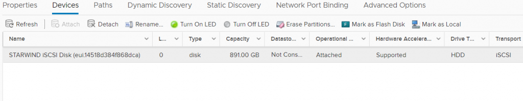 StarWind VSAN for vSphere - RAID configuration