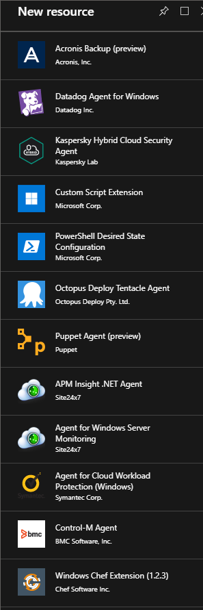 Azure portal