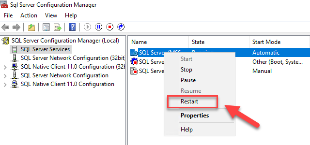 Click OK in Instance properties and restart your SQL instance to get this setting applied