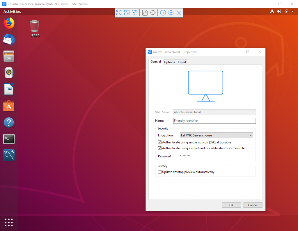 ubuntu vnc server remote desktop