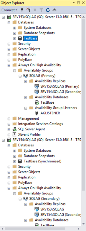 Microsoft SQL Server Management Studio.