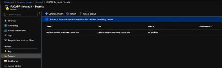 Configuring Azure Key Vault with Terraform