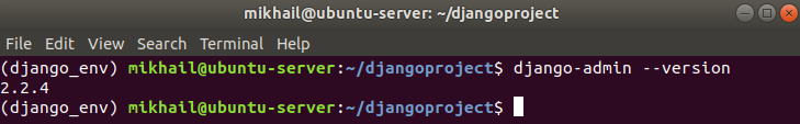 Django is now ready to use for trial