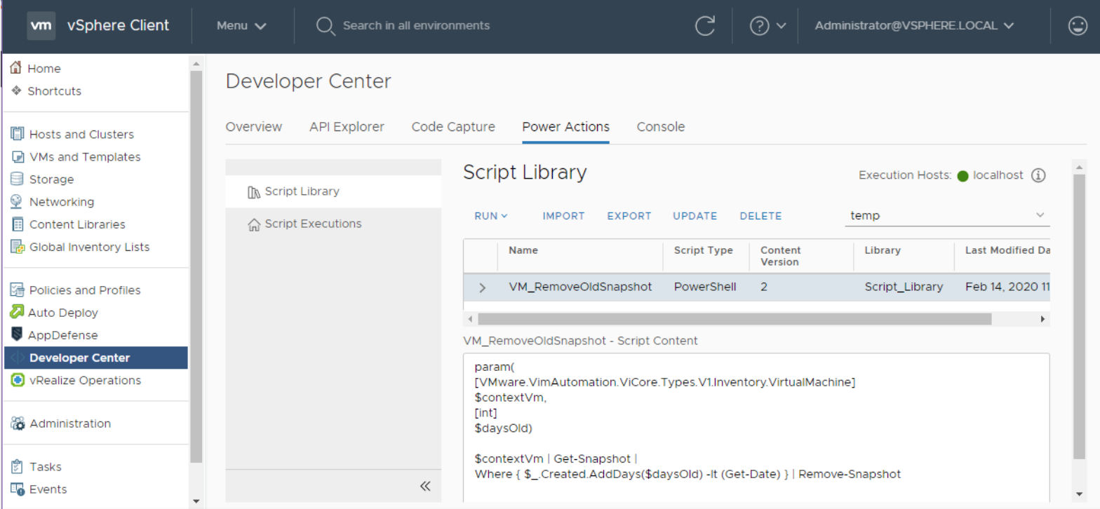 HTML5-based vSphere Client 