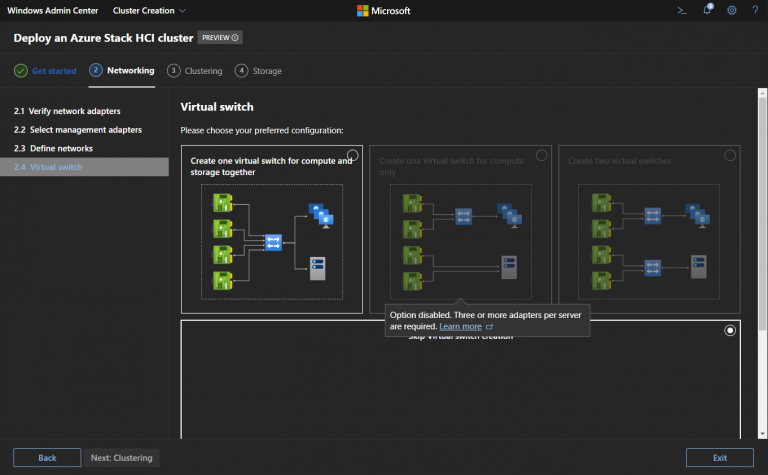 Deploy an Azure Stack HCI stretched cluster from WAC