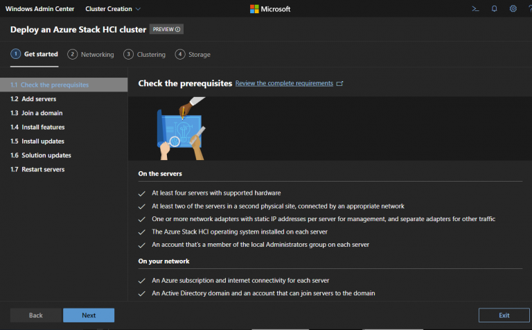 Deploy an Azure Stack HCI stretched cluster from WAC