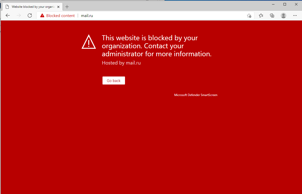 Microsoft 365 Security - How to block a custom URL - Example 