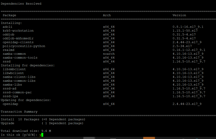 Joining a Linux System with Windows AD