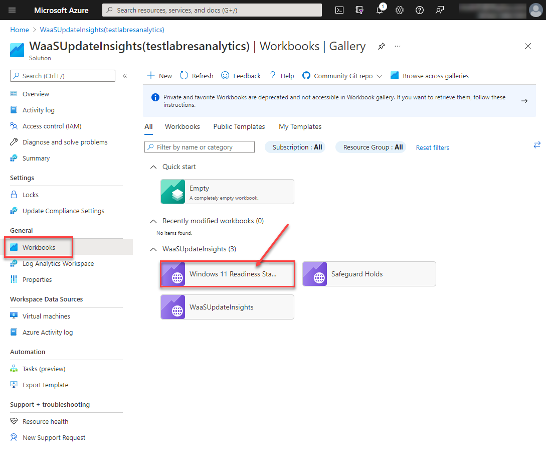 Viewing Windows 11 Update Readiness using Microsoft Intune