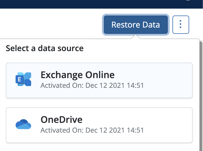 Two options: Exchange Online or OneDrive