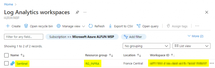 Store Microsoft Sentinel Logs via Azure Data Explorer