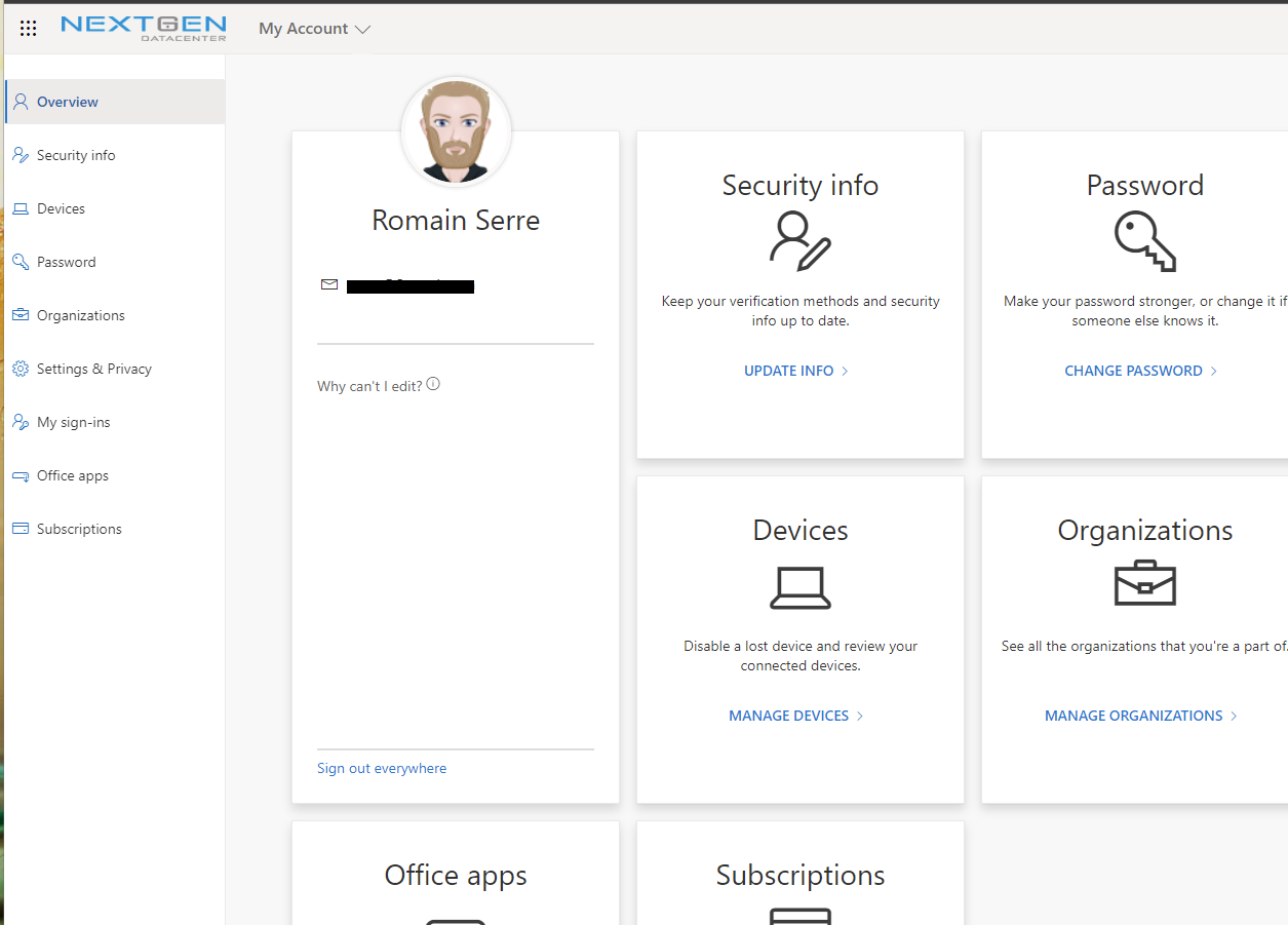 Configure a FIDO2 security key with your account