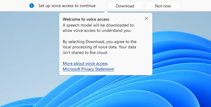 New Voice access feature found in Windows 11 22H2 provides voice control for Windows