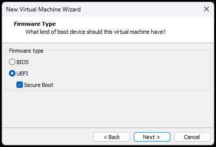 Checkbox secure boot