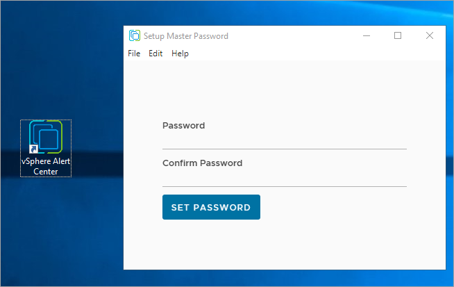 You will need to setup a master password