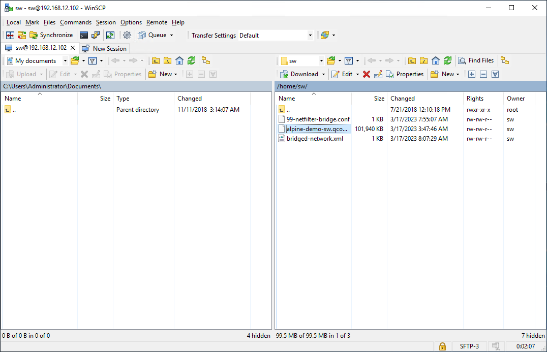 Copy the .qcow2 image of the VM from Windows instance to KVM instance via SSH, e.g. using WinSCP tool