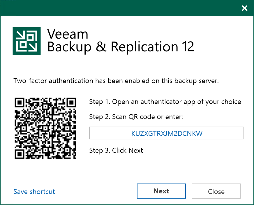 Multi-factor authentication