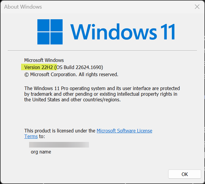 Windows 365 Boot is designed specifically for Windows 11 Pro and Enterprise versions running 22H2