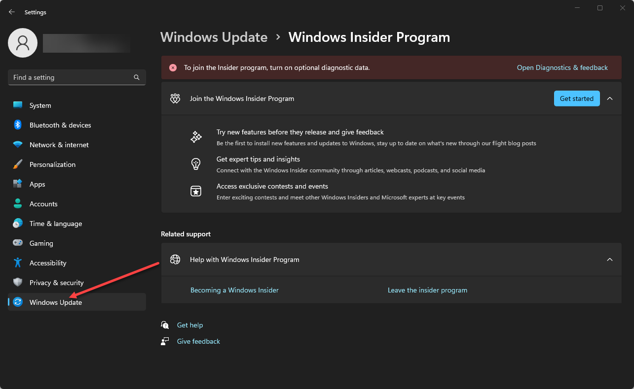 Windows Insider Program