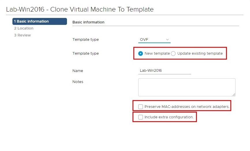 Clone Virtual Machine To Template