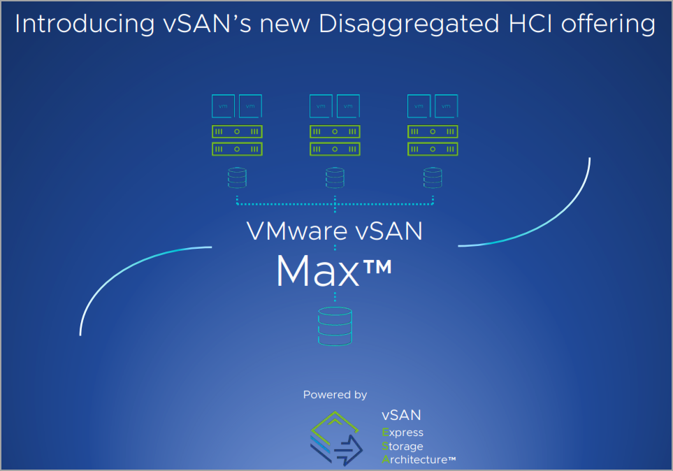 VMware vSAN Max Storage Architecture