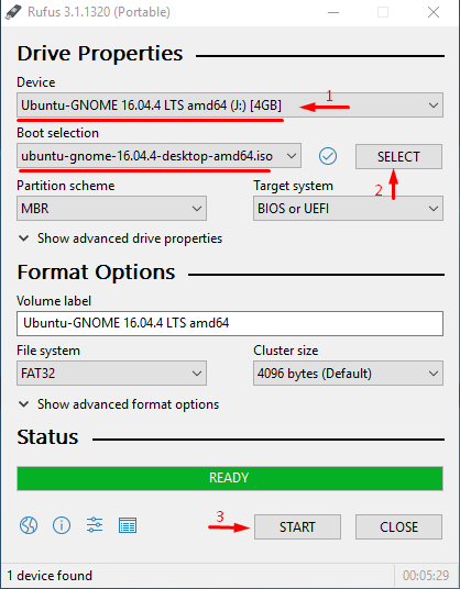 Configuring Linux live USB settings in Rufus-img Configuring Linux live USB settings in Rufus
