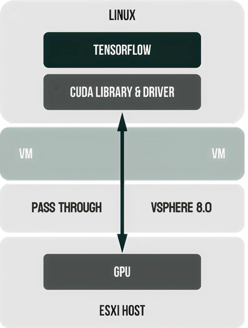 VMware Direct Path I/O Diagram- img VMware Direct Path I/O Diagram
