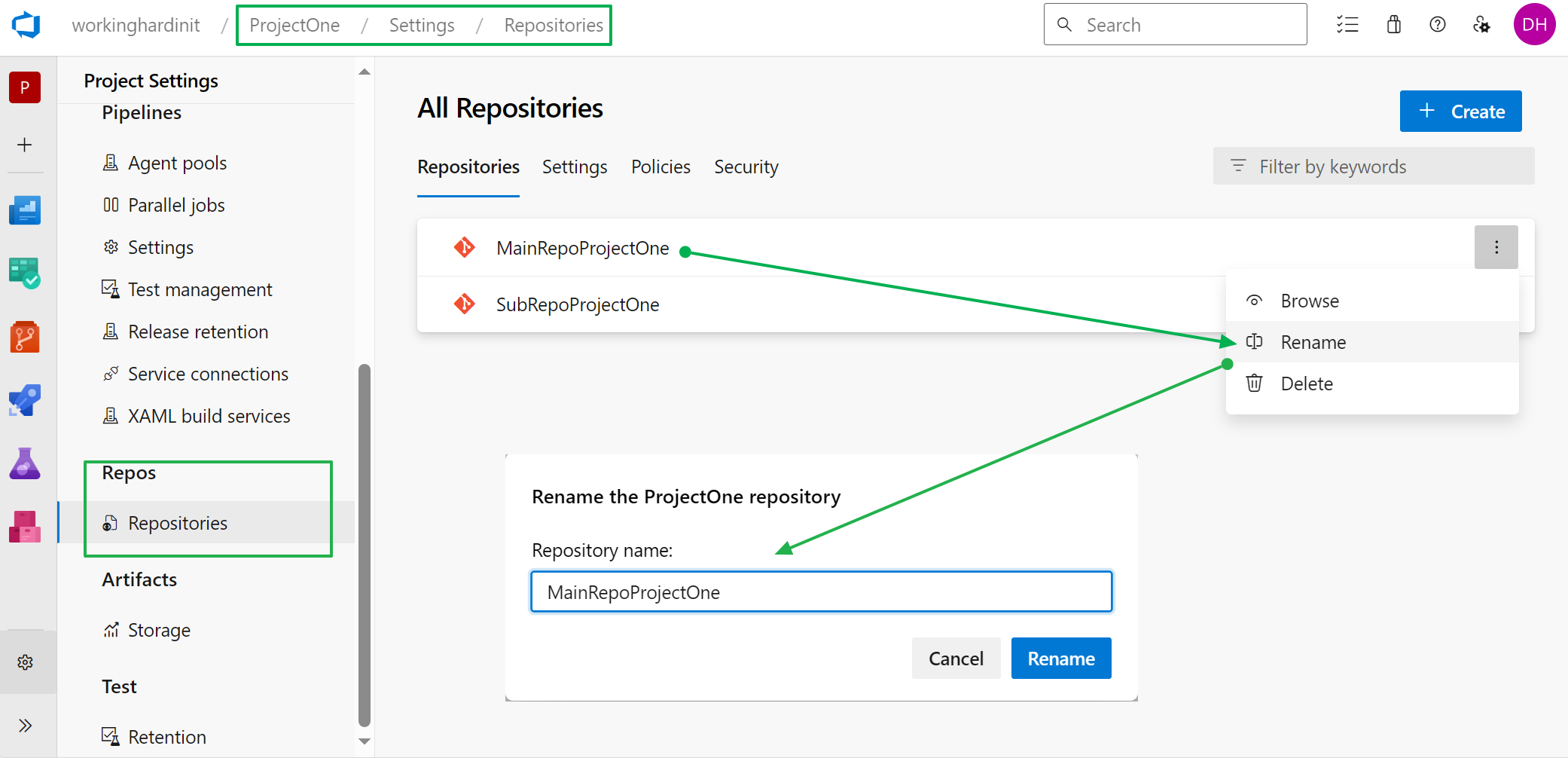 Step by Step Guide Setting Up Git Repositories With Azure DevOps