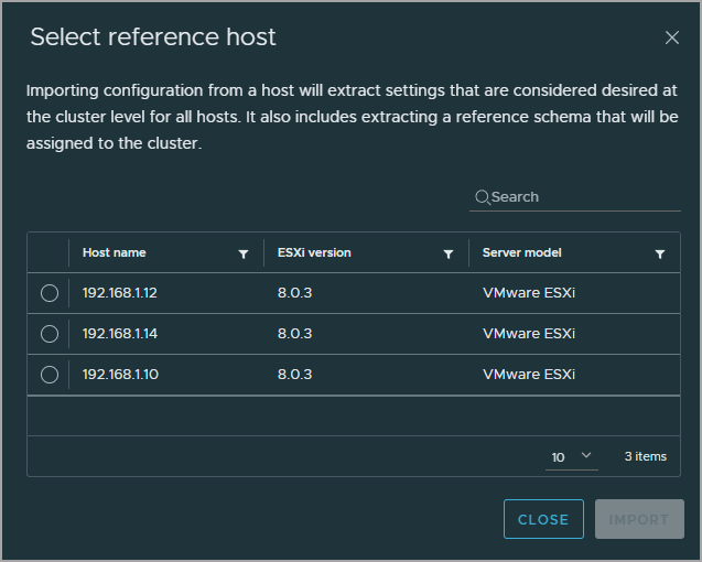 Selecting reference host window-img Selecting reference host window