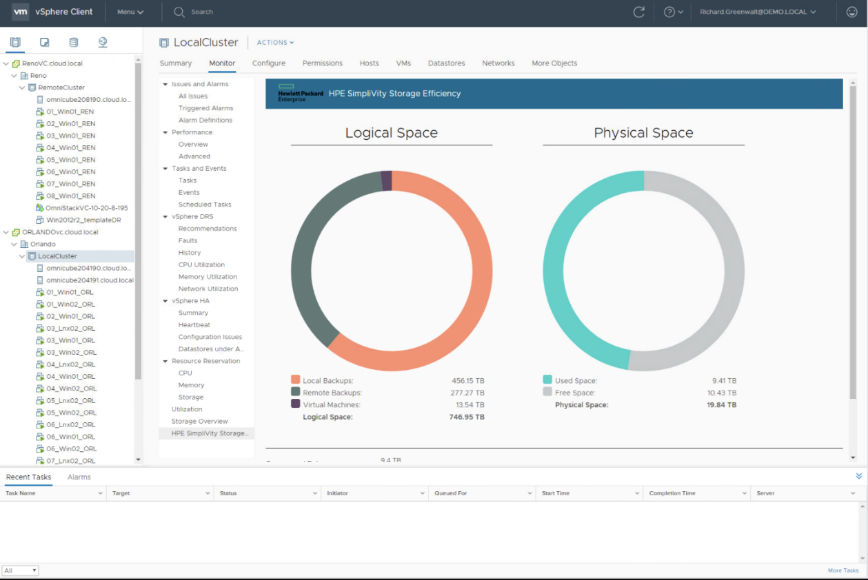 HPE SimpliVity UI within VMware vSphere-img HPE SimpliVity UI within VMware vSphere