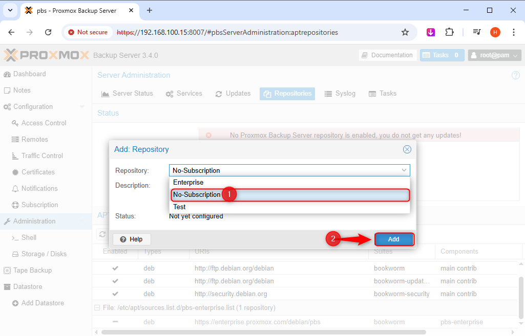 pbs | Proxmox backup server