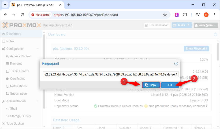 pbs | Proxmox backup server