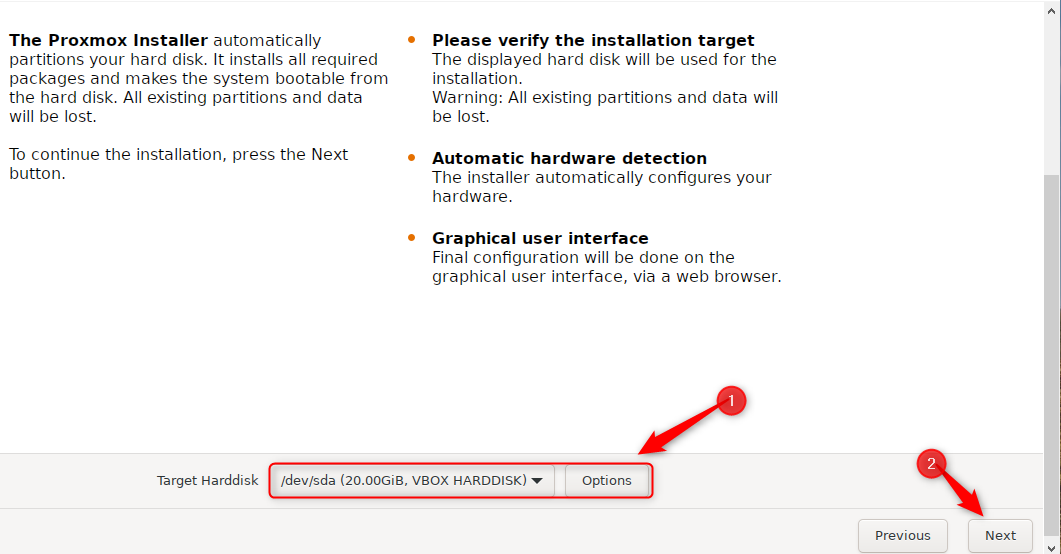 install Proxmox Backup Server