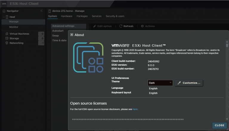 VMware Virtual Hardware Version 22: What's New in vSphere 9.0