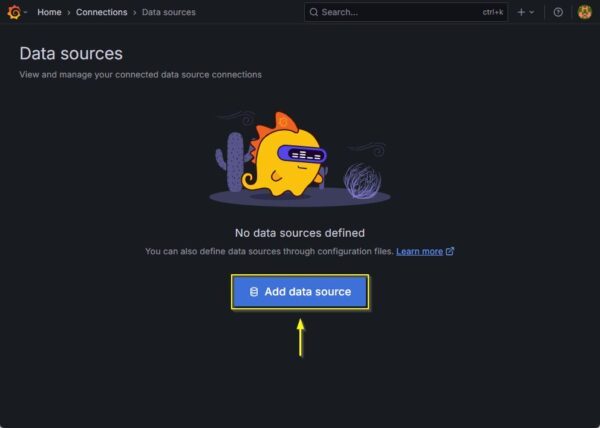 Click Add data source.- img Click Add data source.